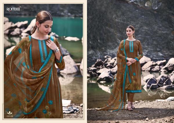 Romani Kiana 2 Fancy Cotton Digital Printed Dress Materials